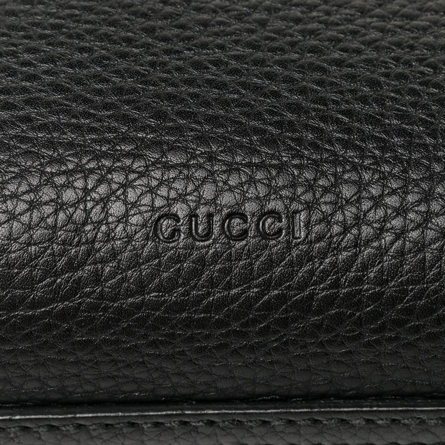 Cellarius Calfskin GG Marmont Shoulder Bag Black