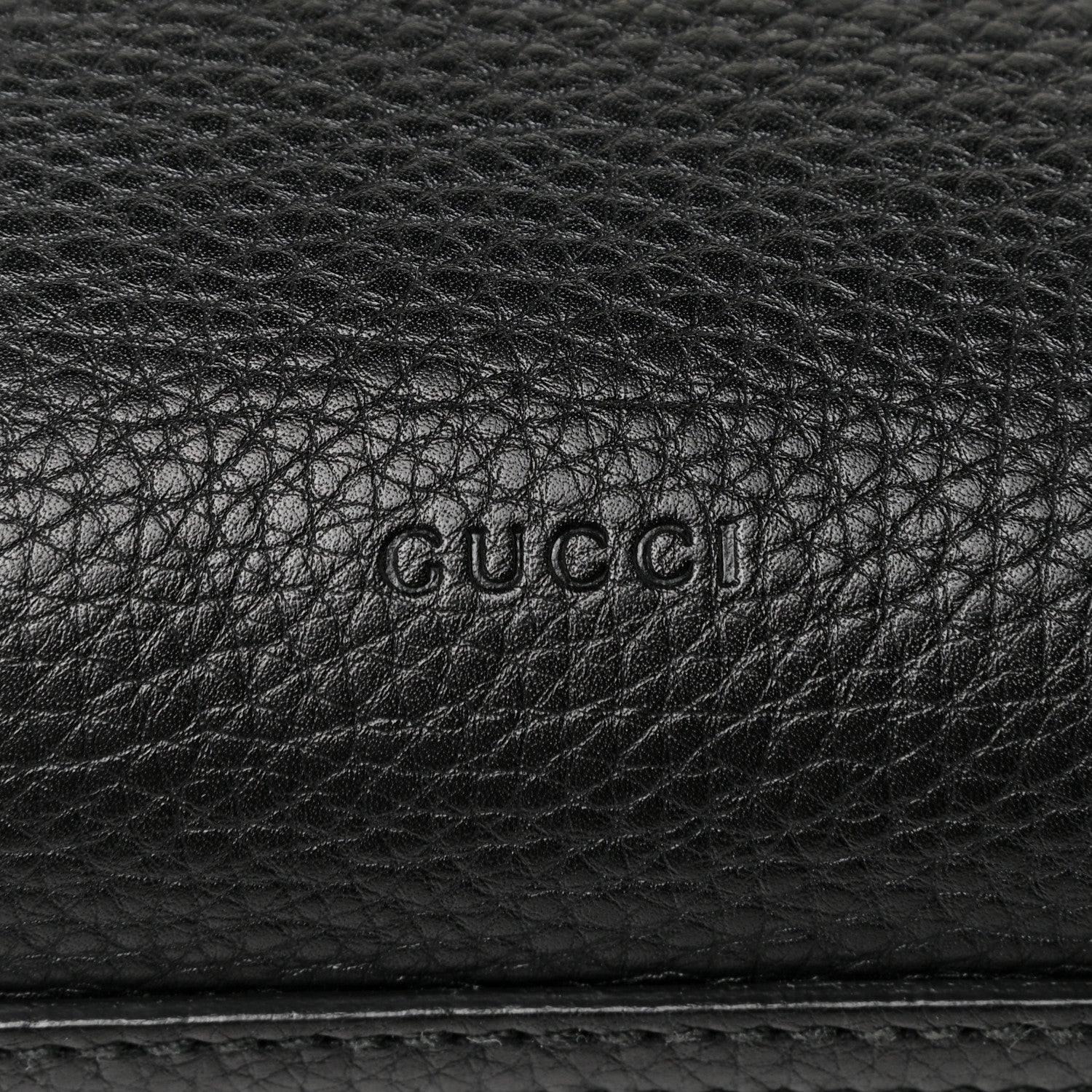 Gucci Cellarius Calfskin GG Marmont Shoulder Bag Black 16 of 19