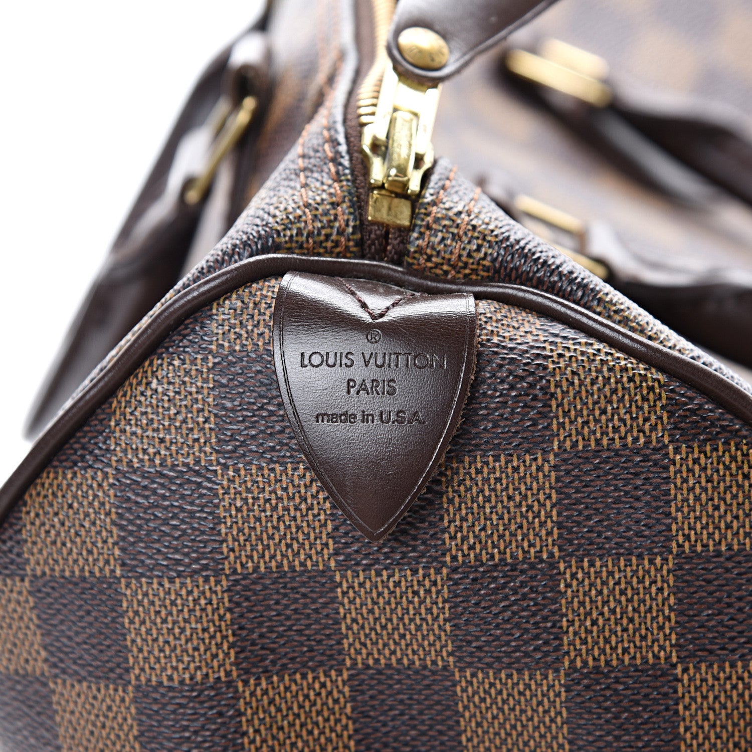 Louis Vuitton Damier Ebene Speedy 30 5 of 17