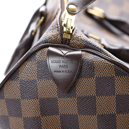Louis Vuitton Damier Ebene Speedy 30 5 of 17