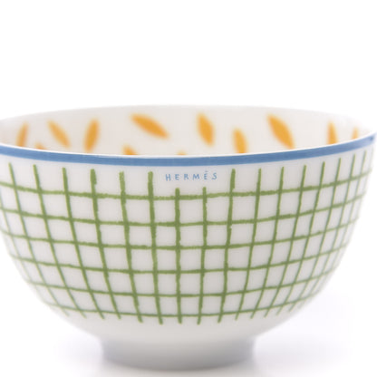 Hermes Porcelain A Walk In The Garden Bowl 6 of 8