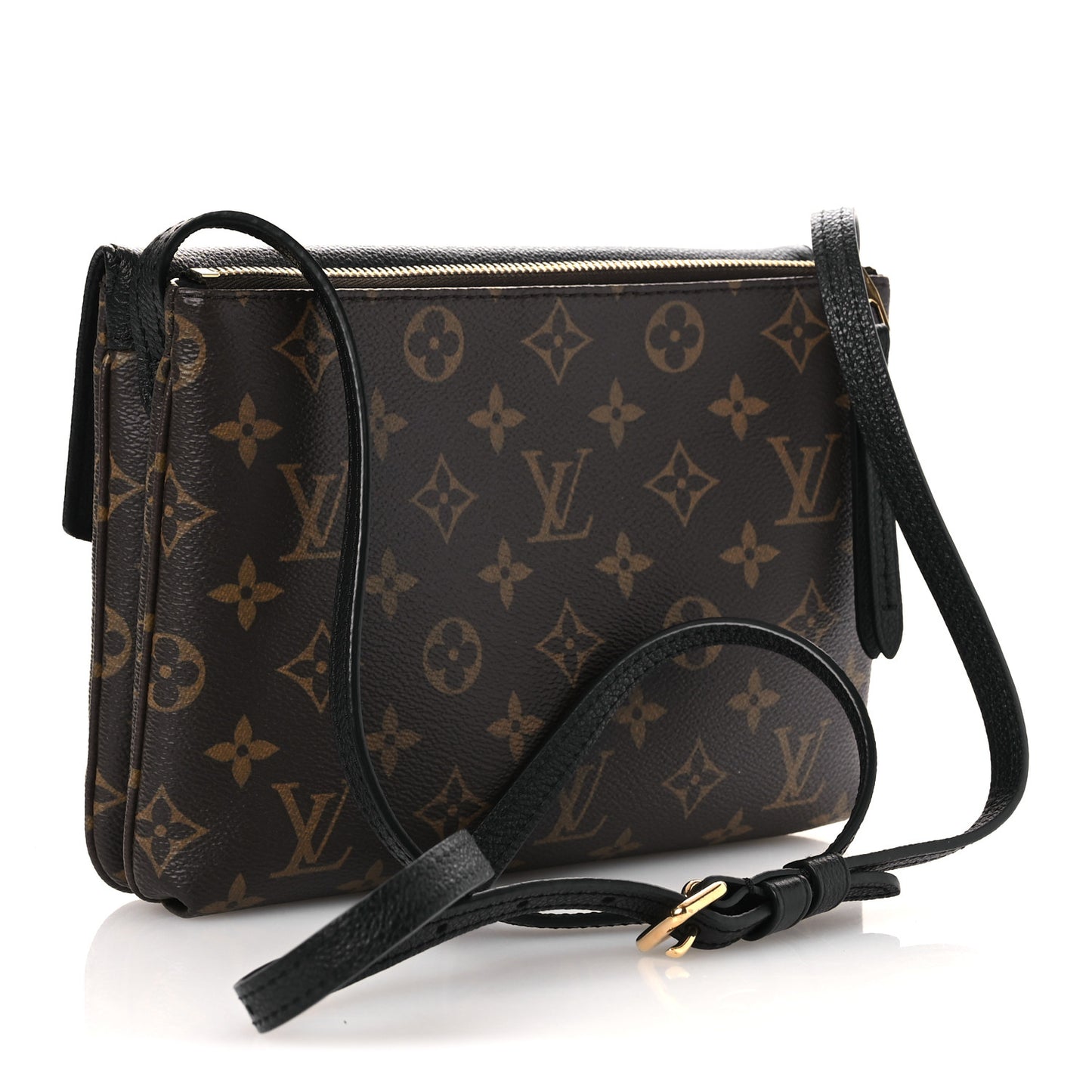 Monogram Twice Pochette Black