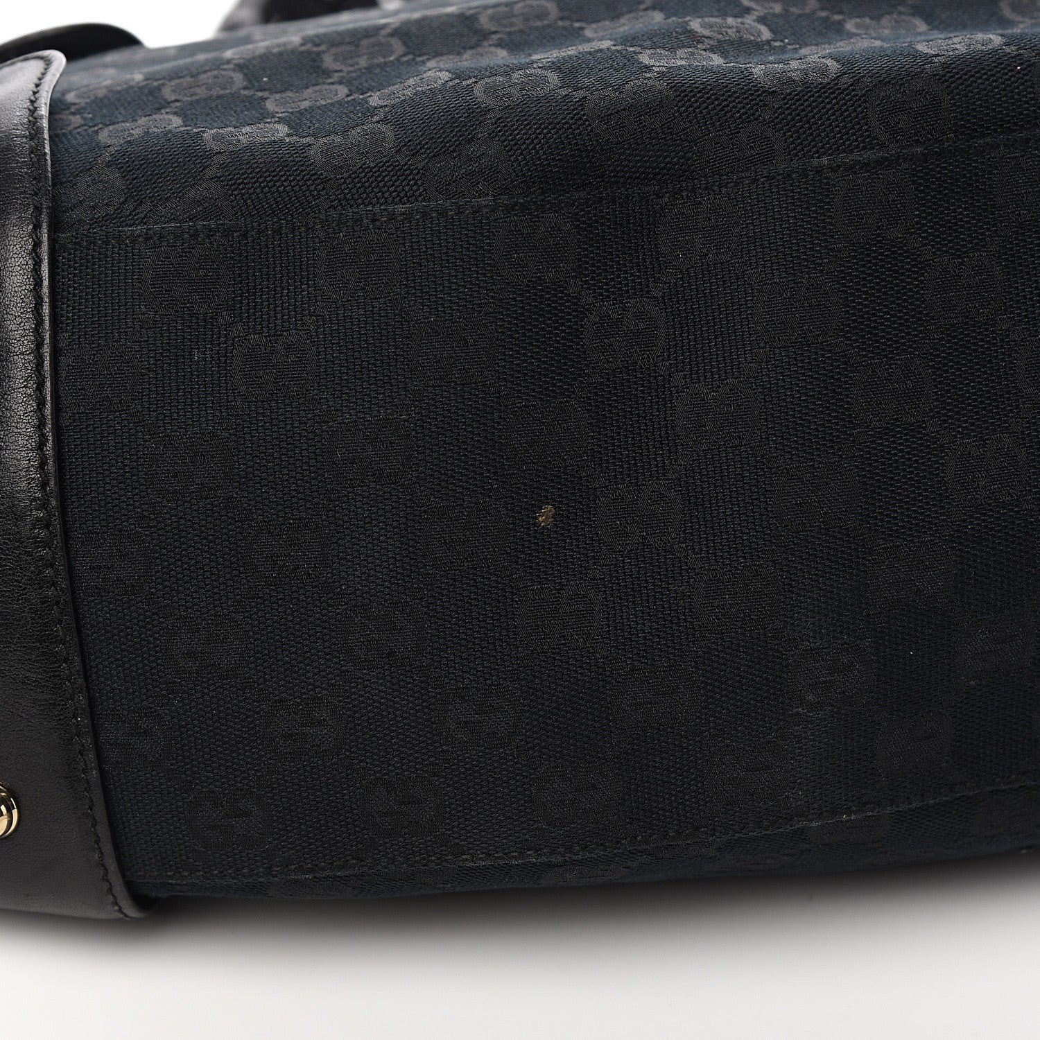 Gucci Monogram Medium Pelham Shoulder Bag Black 9 of 13
