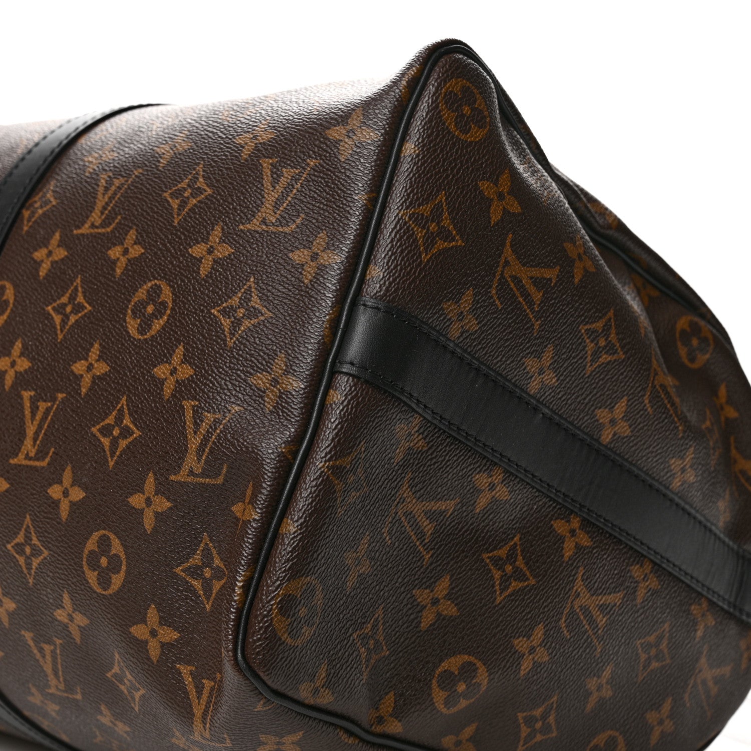 Louis Vuitton Monogram Macassar Keepall Bandouliere 45 9 of 9