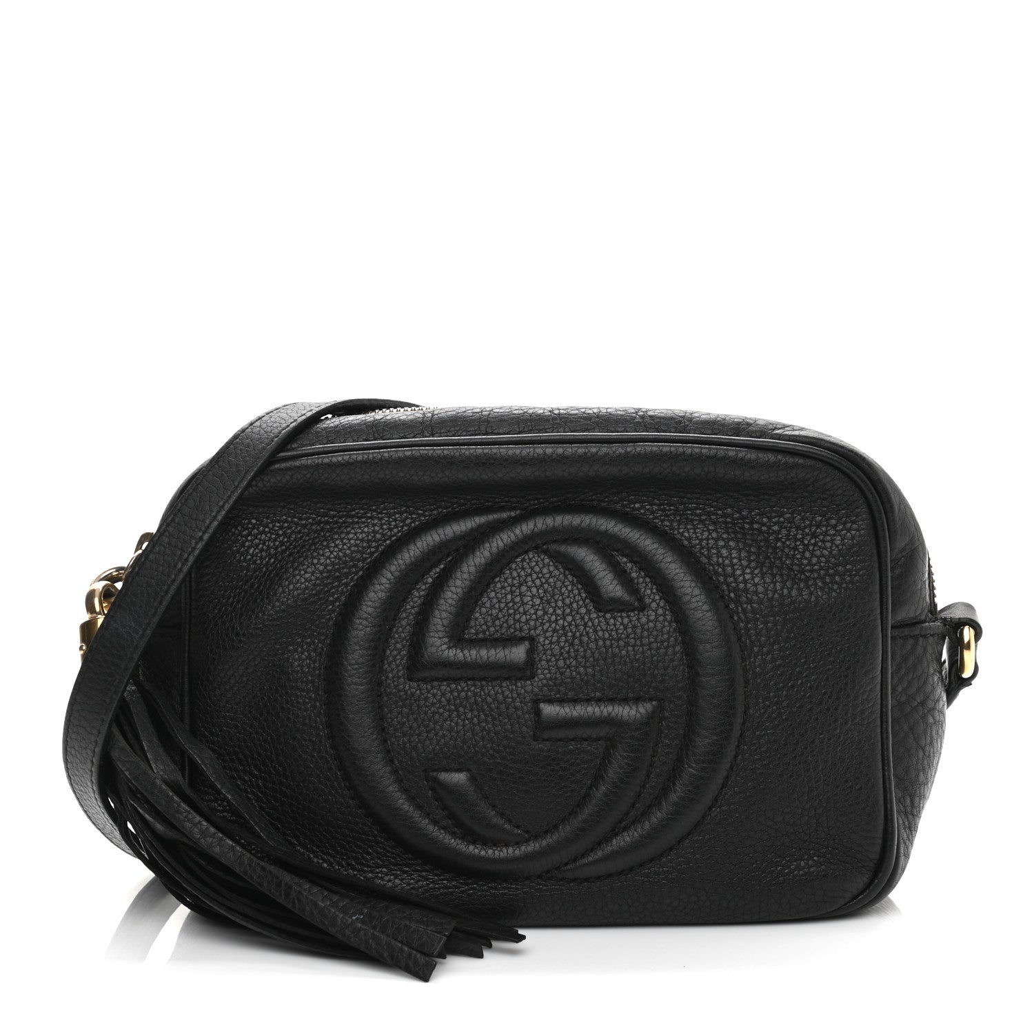Gucci Pebbled Calfskin Small Soho Disco Bag Black 1 of 10