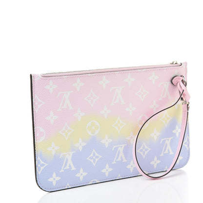 Louis Vuitton Monogram Escale Neverfull MM GM Pochette Pastel 3 of 8