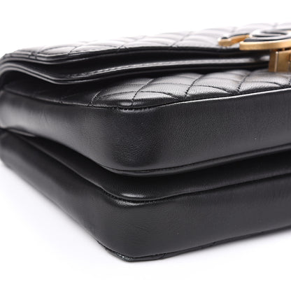 Chanel Lambskin Quilted Large CC Chic Flap Black 7 of 8