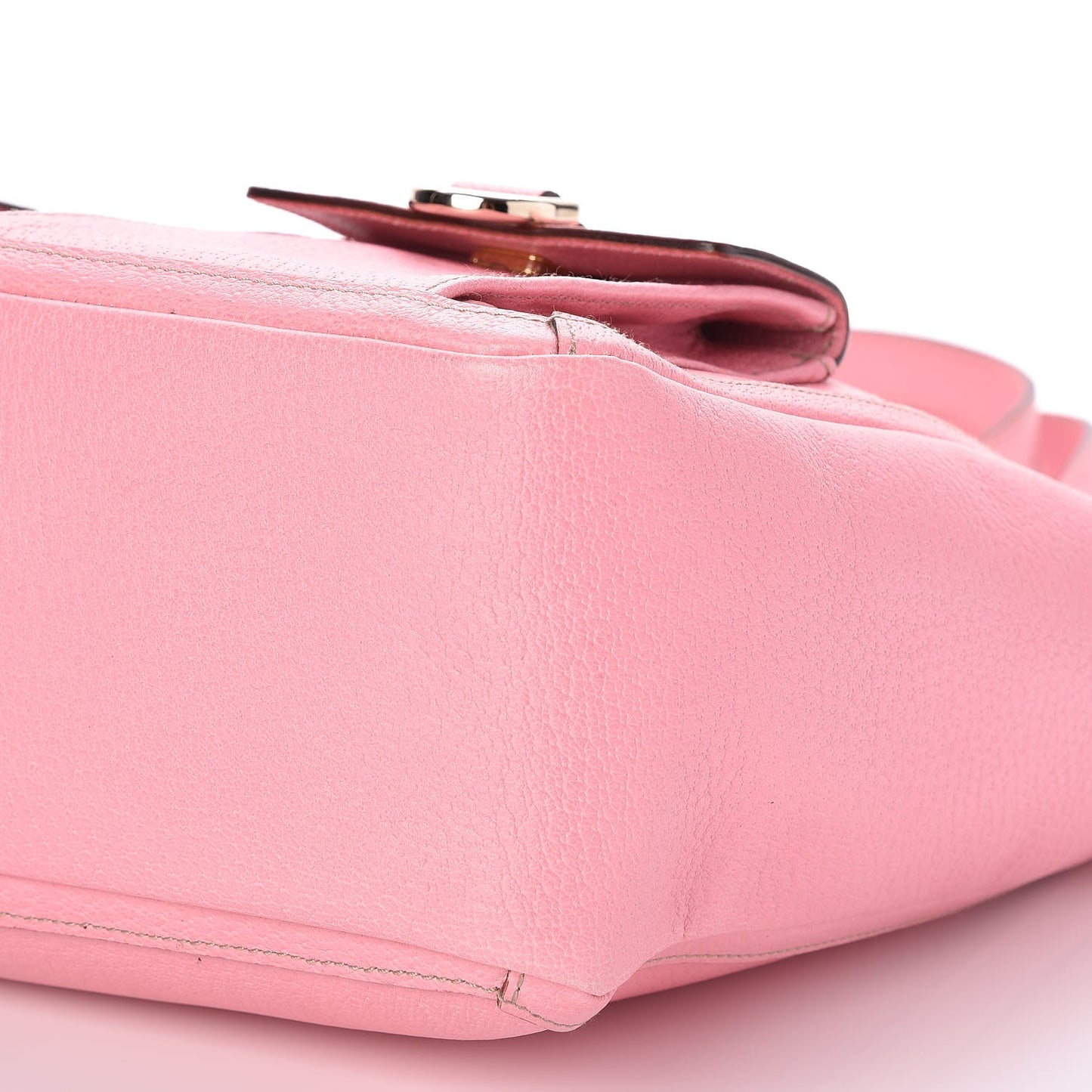 Leather Abbey Tote Iris Rose