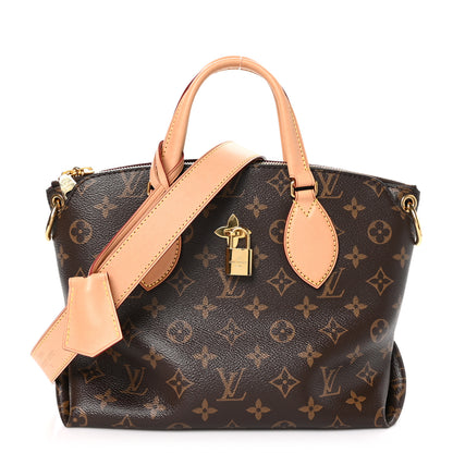 Louis Vuitton Monogram Flower Zipped Tote PM Beige 1 of 9
