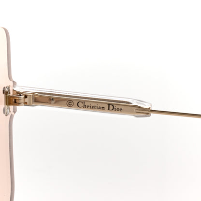 Christian Dior Acetate Color Quake 1 Sunglasses Gold 8 of 10