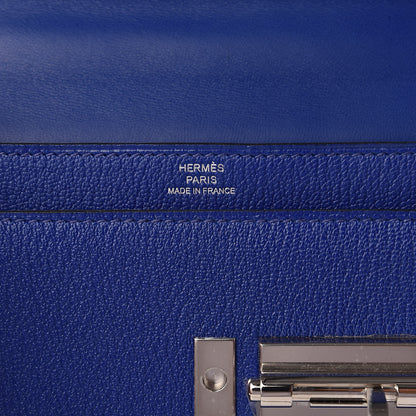 Hermes Chevre Chamkila Mini Verrou Chaine Bag Bleu Encre 6 of 9