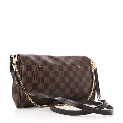 Louis Vuitton Damier Ebene Favorite MM 3 of 12