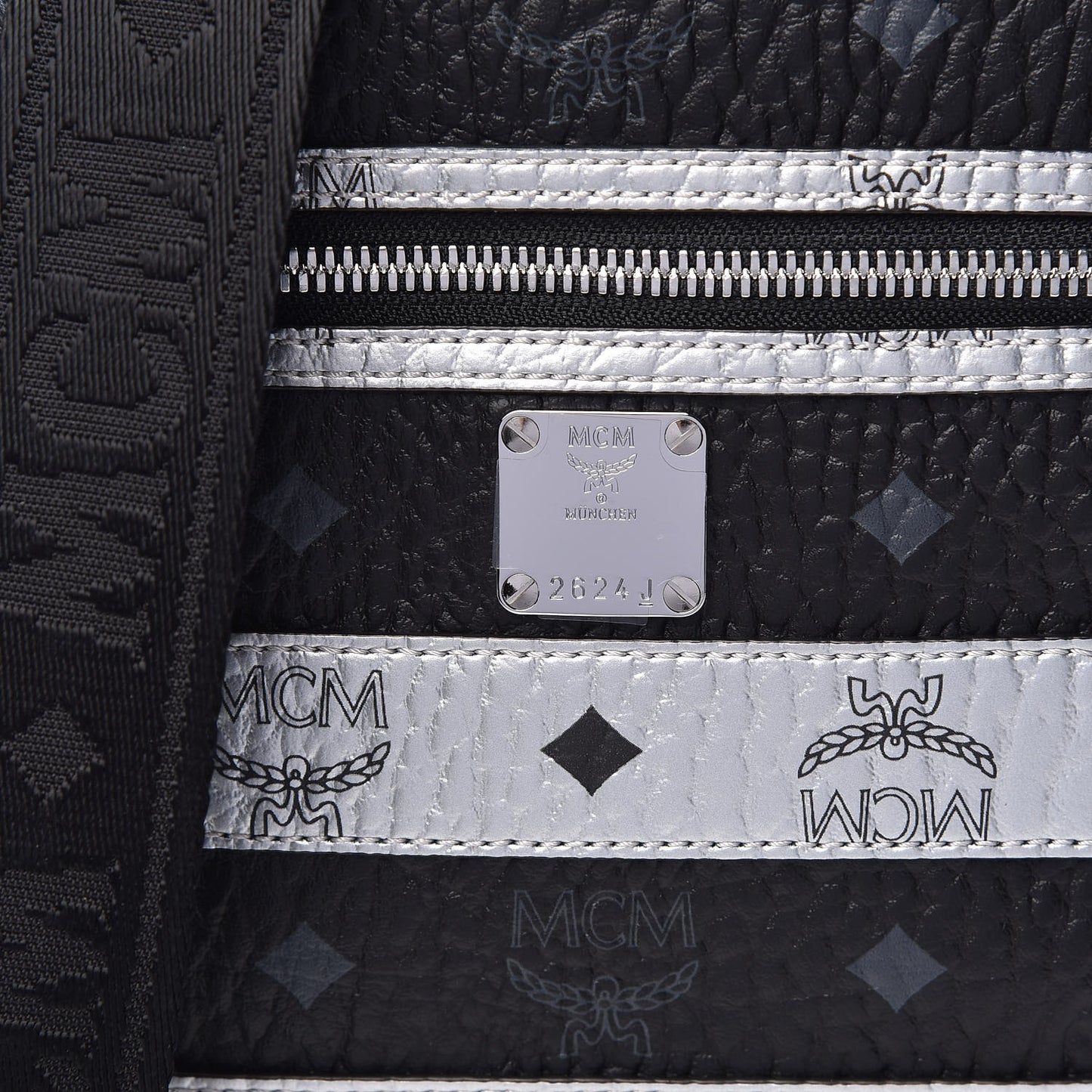 Visetos Spot Crossbody Bag Black