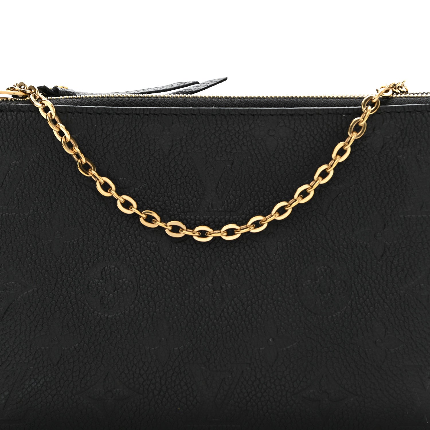 Louis Vuitton Empreinte Double Zip Pochette Black 12 of 16