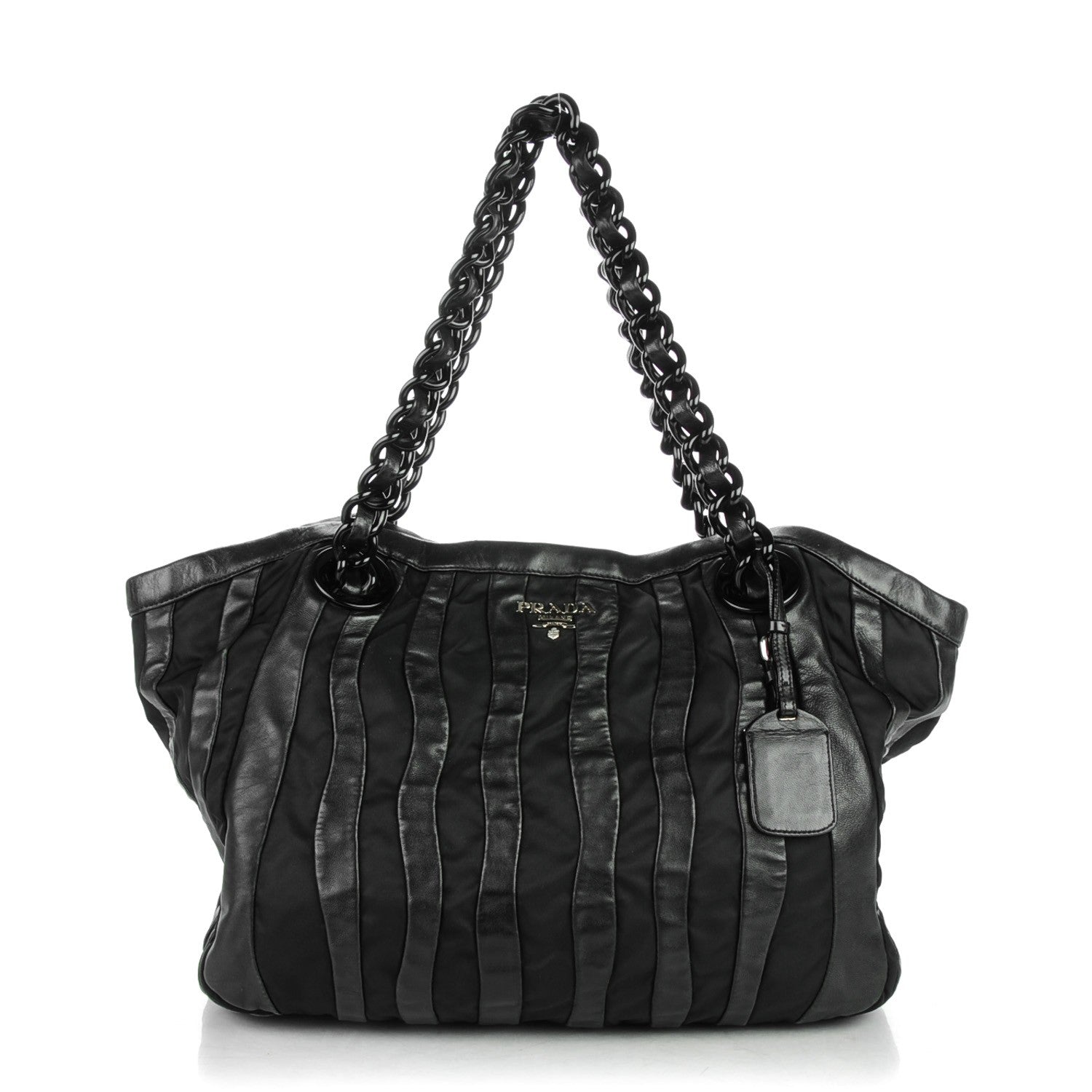 Prada Tessuto Nappa Mordore Tote Nero Black 1 of 9