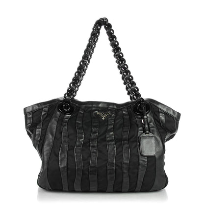 Prada Tessuto Nappa Mordore Tote Nero Black 1 of 9