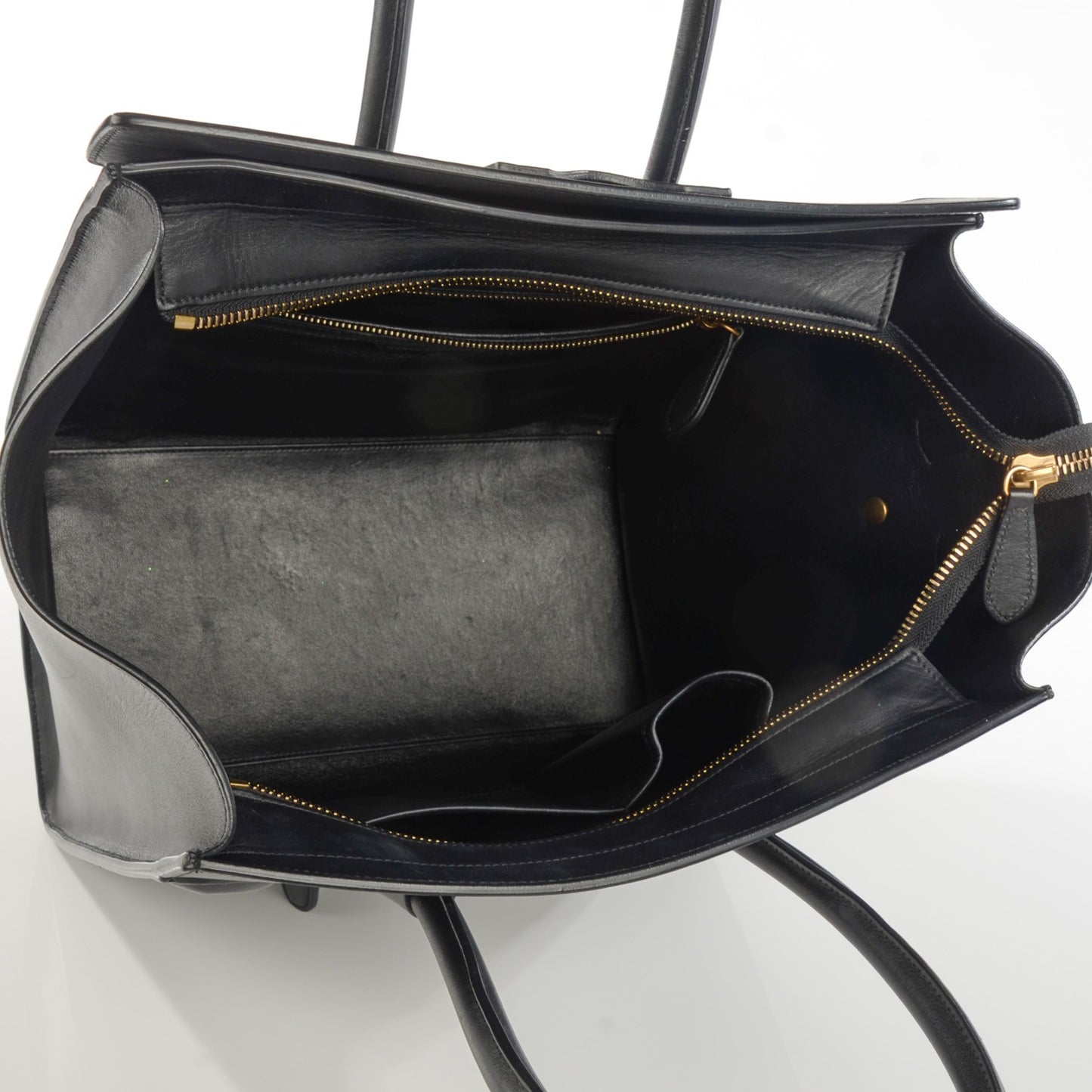 Smooth Calfskin Mini Luggage Black
