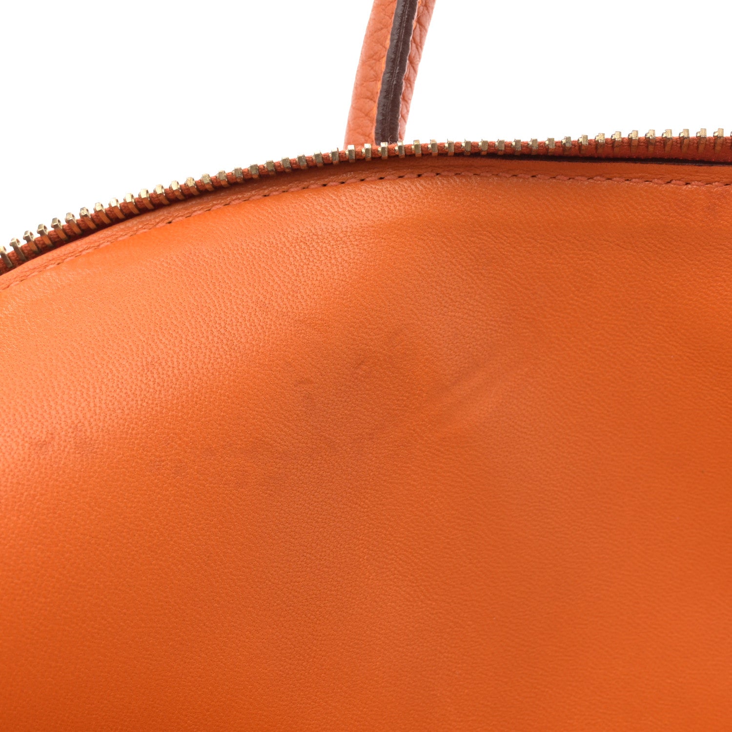 Hermes Taurillon Clemence Bolide 35 Orange 11 of 15