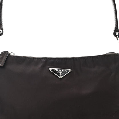 Prada Tessuto Nylon Shoulder Bag Moro 8 of 10