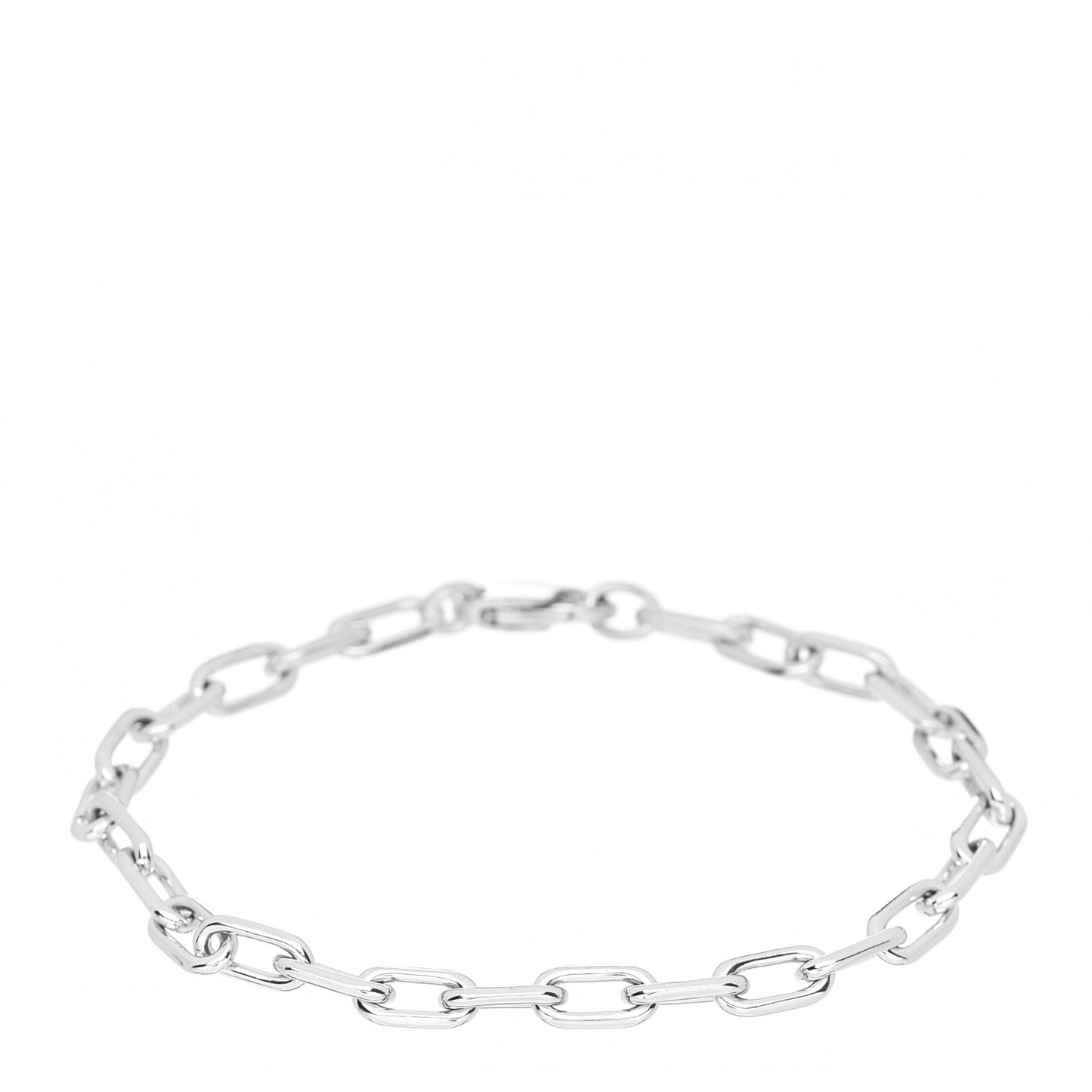 18K White Gold Spartacus Chain Bracelet