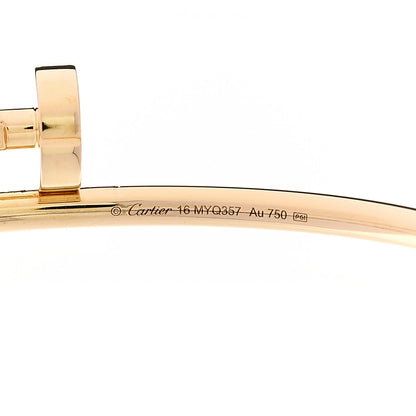 Cartier 18K Yellow Gold Small Juste Un Clou Bracelet 16 3 of 5