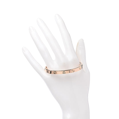 Cartier 18K Pink Gold LOVE Bracelet 17 2 of 6