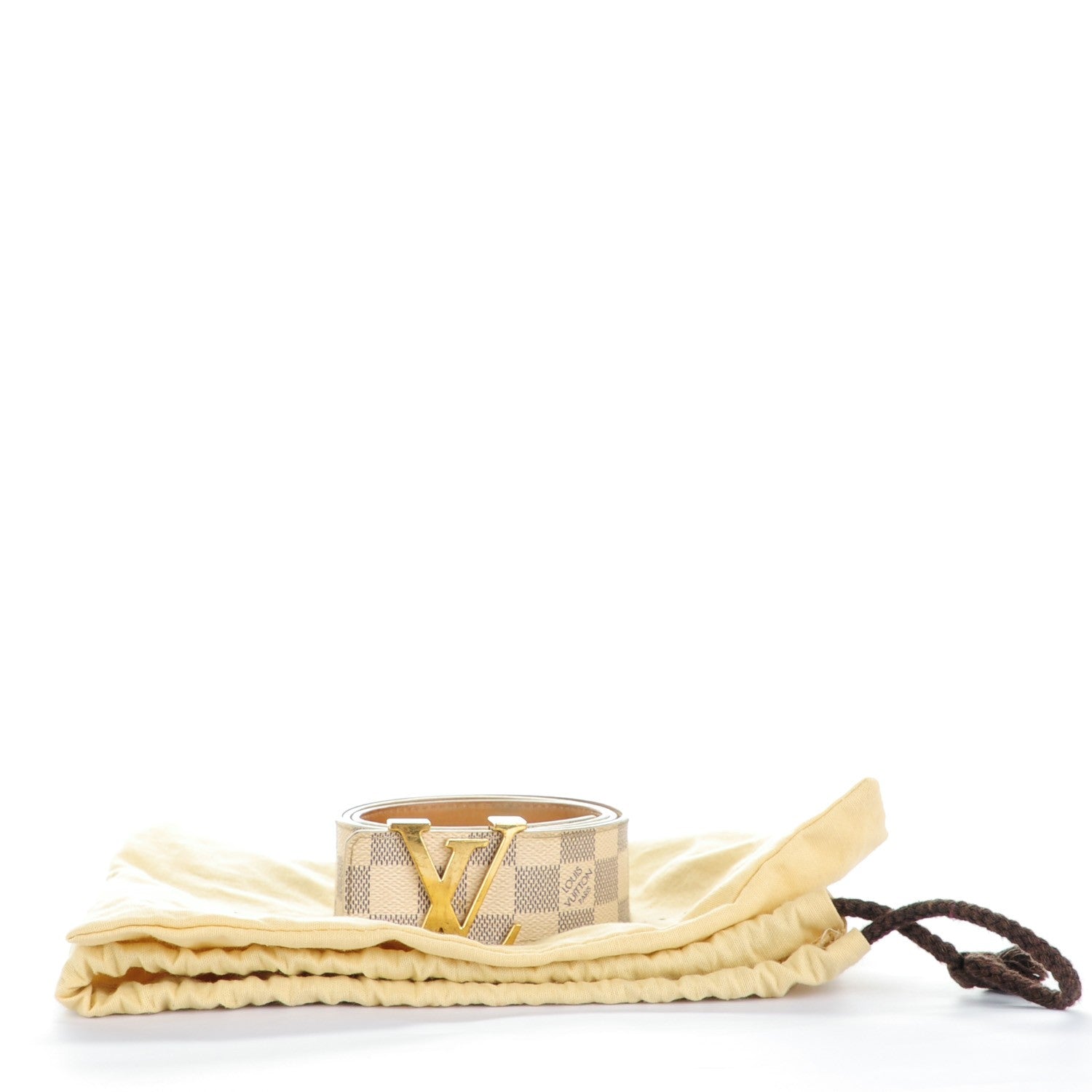 Louis Vuitton Damier Azur 40mm LV Initiales Belt 90 36 10 of 10