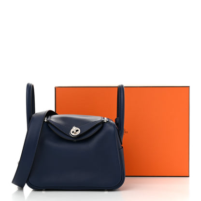 Hermes Swift Verso Mini Lindy 20 Bleu Navy Bleu Frida 11 of 11