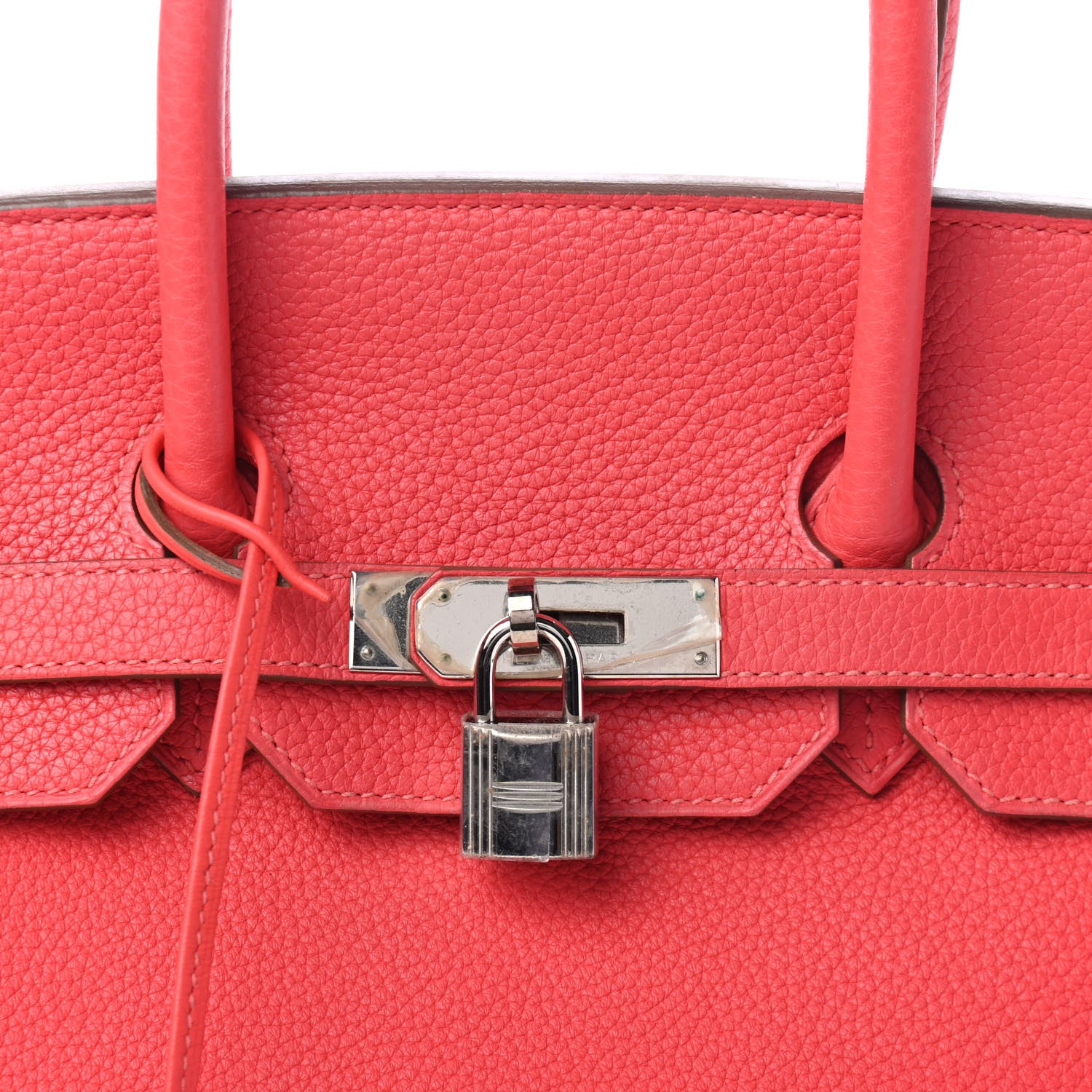 Hermes Taurillon Clemence Birkin 35 Rose Jaipur 9 of 9