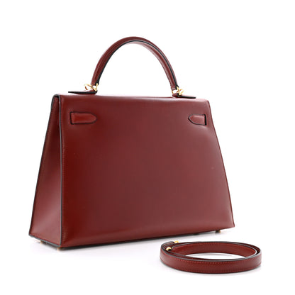 Hermes Box Kelly Sellier 32 Rouge H 3 of 14