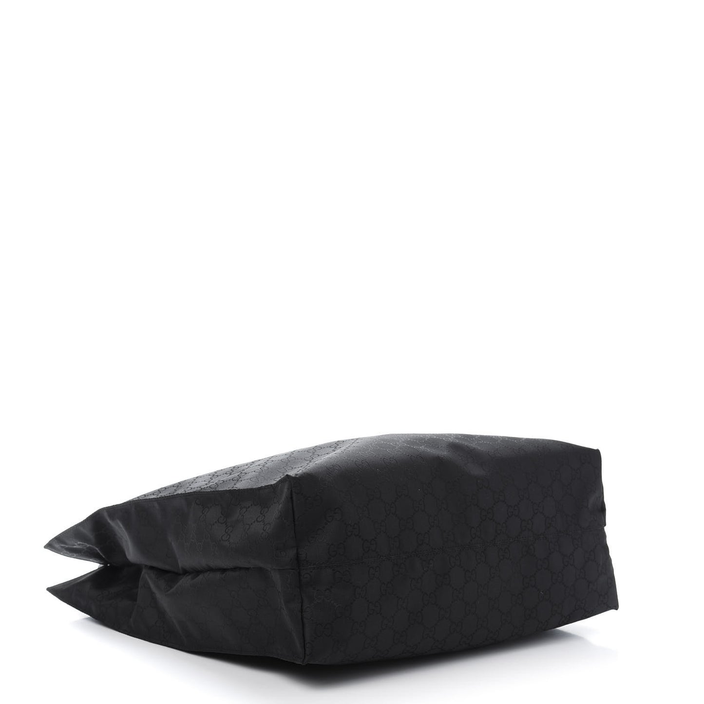 Nylon Monogram Vertical Tote Black