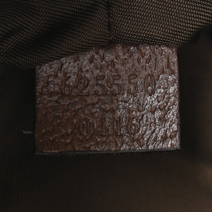 Gucci GG Supreme Monogram Textured Calfskin Web Medium Ophidia Cosmetic Case Beige Ebony New Acero 7 of 7