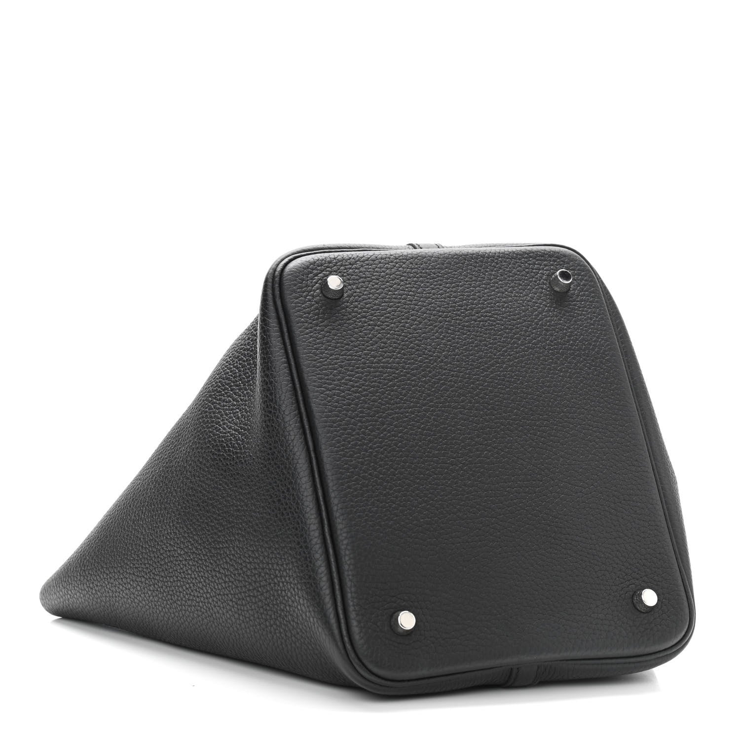 Hermes Taurillon Clemence Picotin Lock 22 MM Black 4 of 12