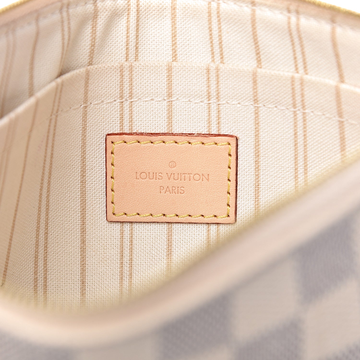 Louis Vuitton Damier Azur Neverfull MM GM Pochette 6 of 8