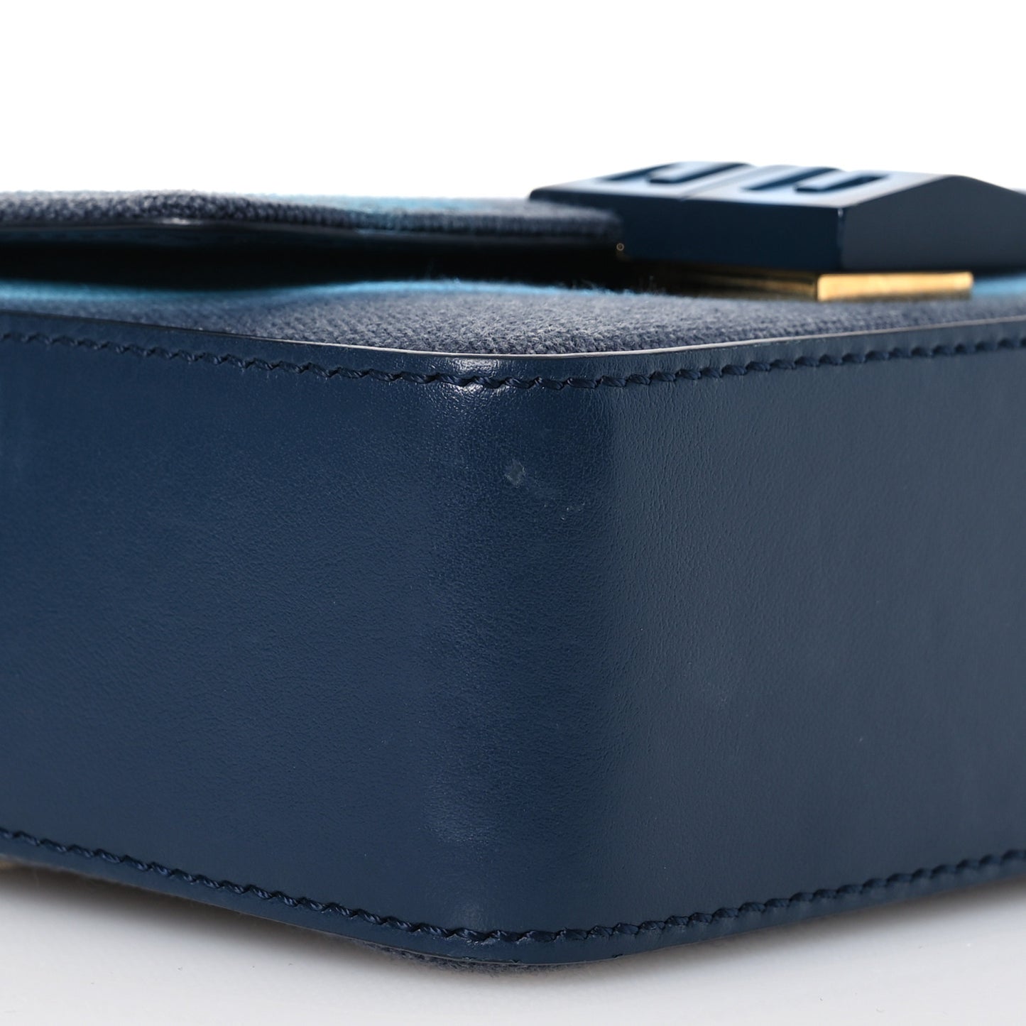 x Chito Graffiti Effect Canvas Leather Small 4G Shoulder Bag Steel Blue