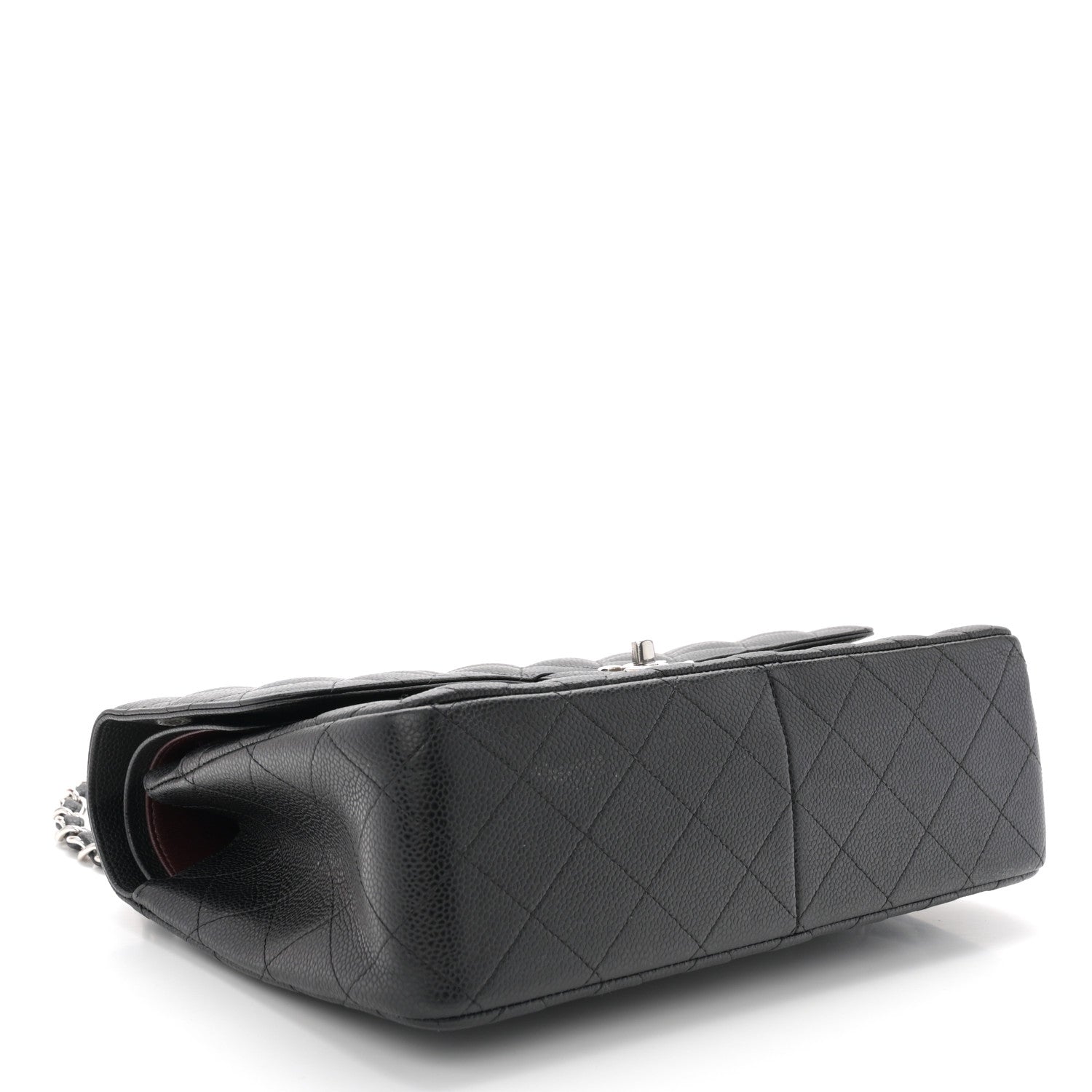 Chanel Caviar Quilted Jumbo Double Flap Black 4 of 10