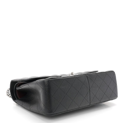 Chanel Caviar Quilted Jumbo Double Flap Black 4 of 10