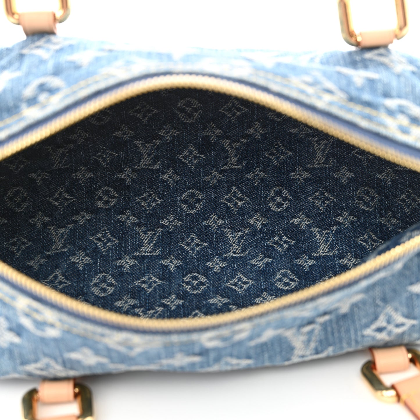 Monogram Denim Papillon Denim Blue