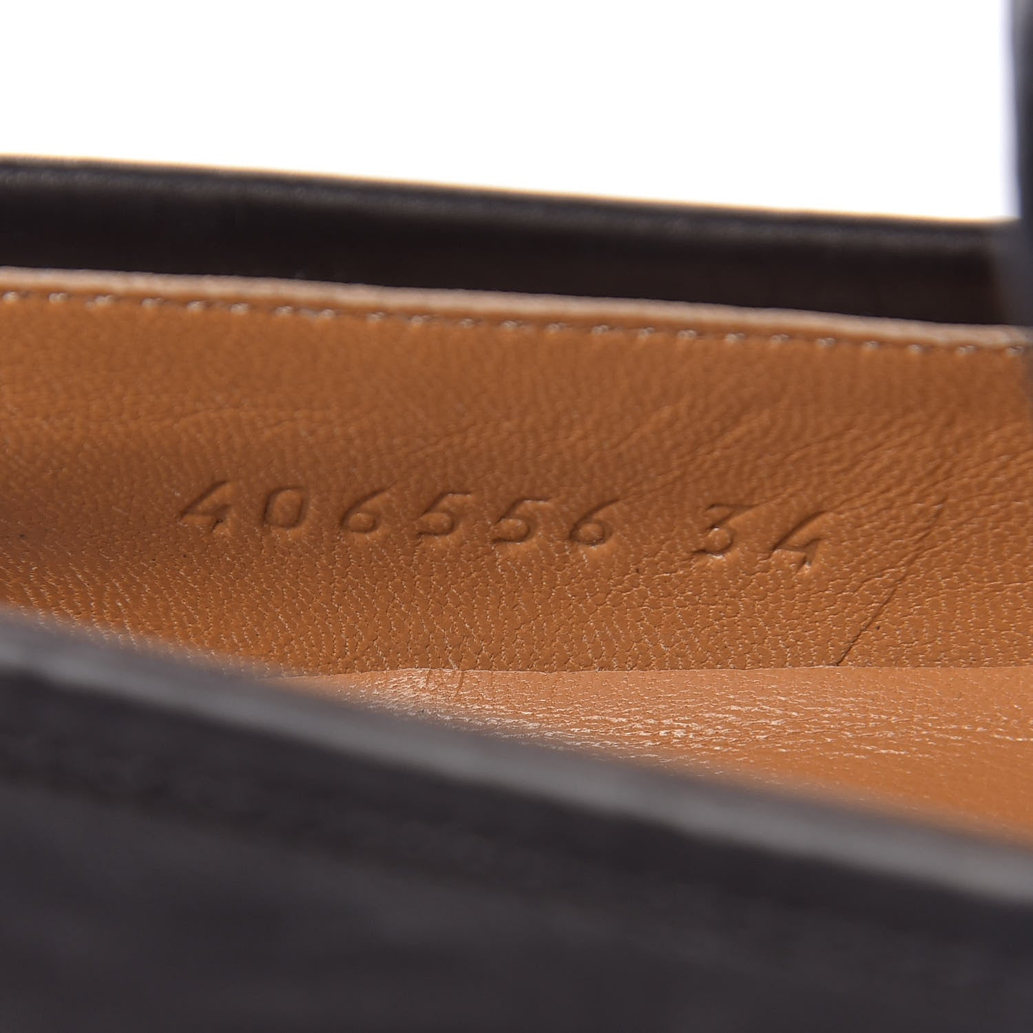 Gucci Calfskin Womens Jordaan Loafers 34 Black 10 of 11