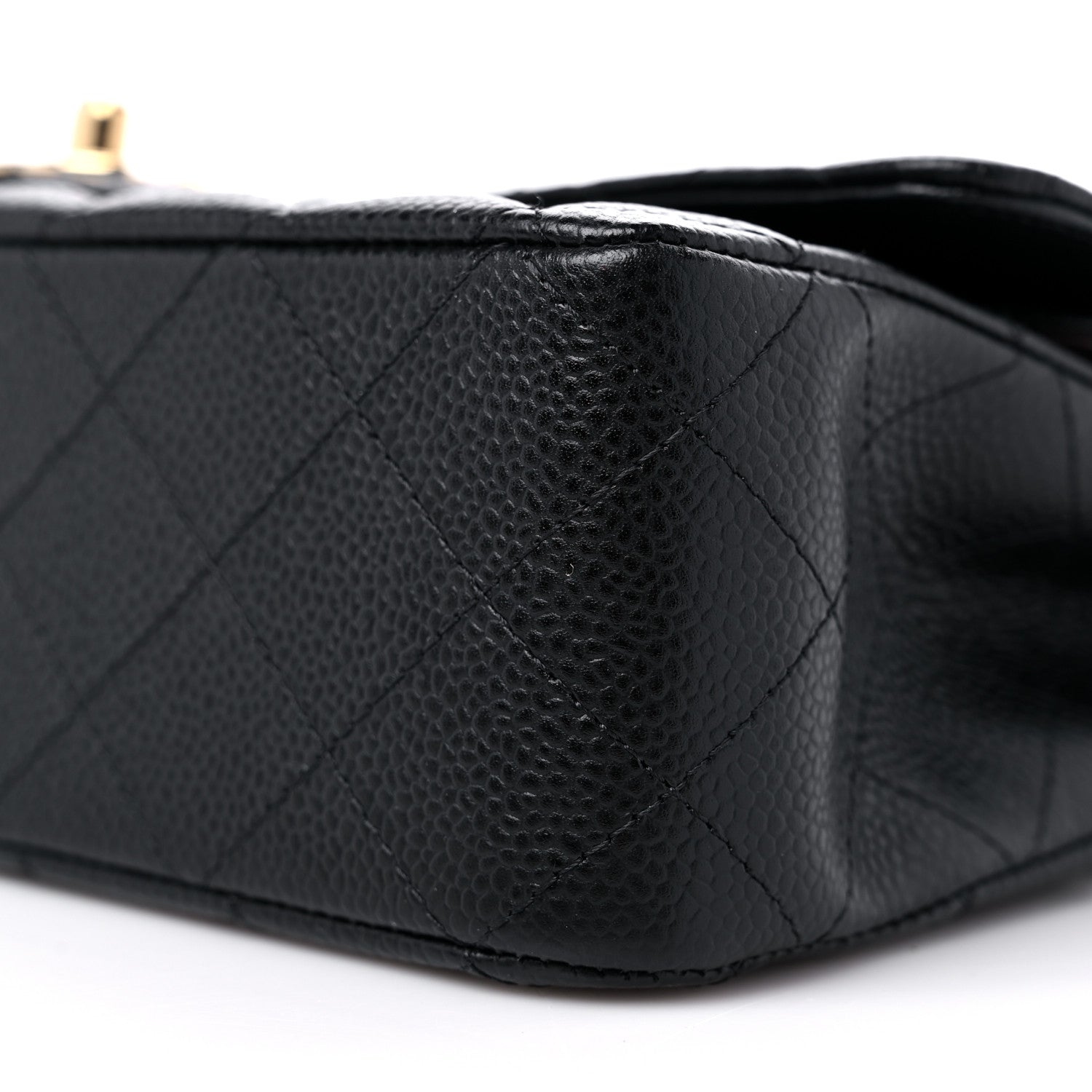 Chanel Caviar Quilted Medium Double Flap Black 9 of 10