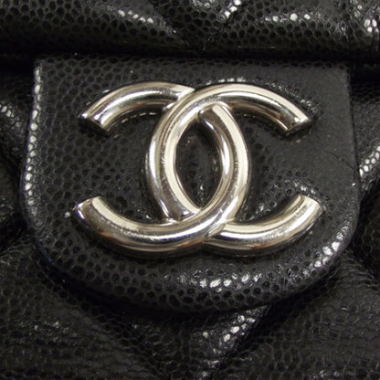 Chanel Caviar Maxi Flap Messenger Bag Black 12 of 12