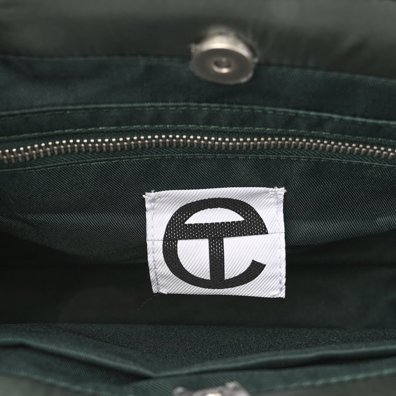 Telfar Nylon Medium Puff Shopping Bag Green 6 of 10