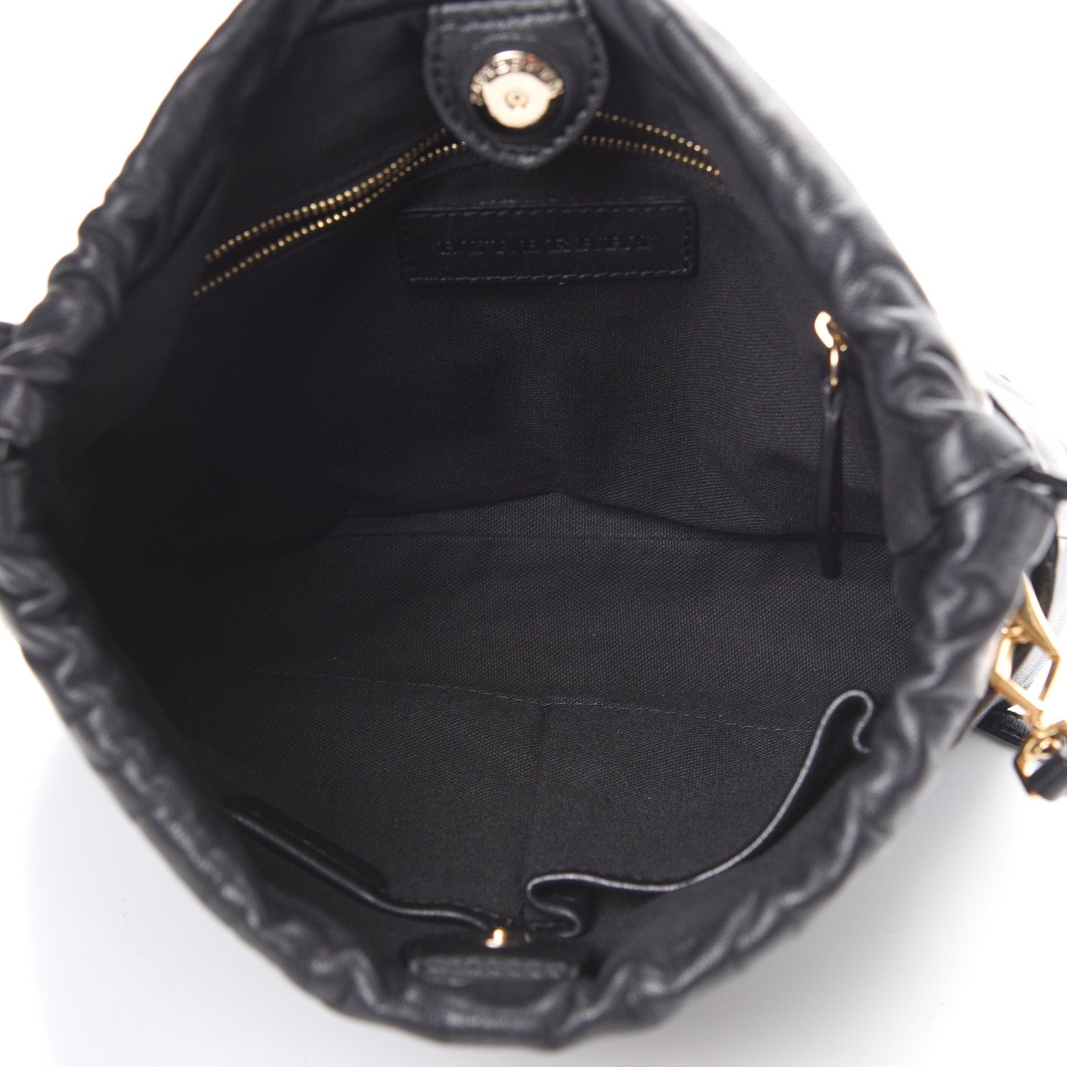 Burberry Calfskin House Check Little Crush Black 4 of 11