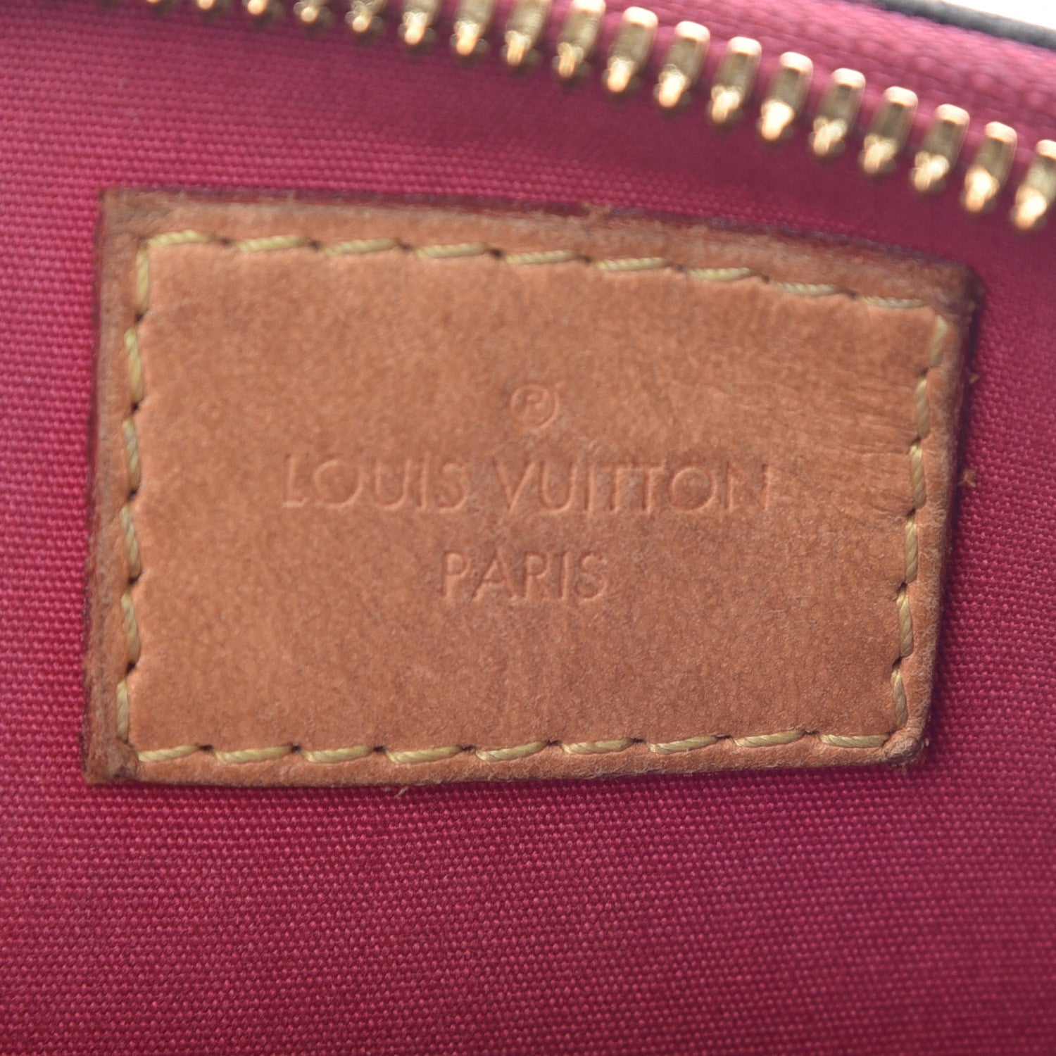 Louis Vuitton Vernis Alma BB Rose Indien 7 of 18