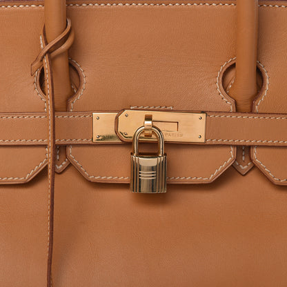 Hermes Vache Natural HAC Birkin 32 8 of 12