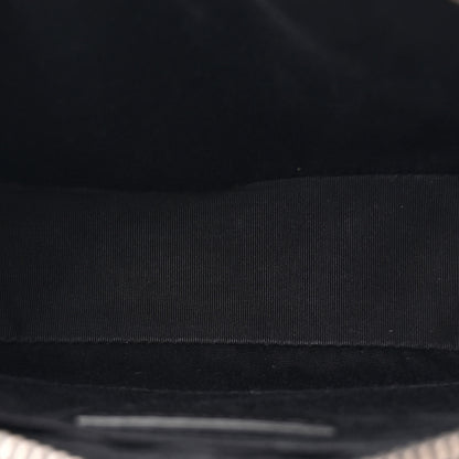 Saint Laurent Calfskin Matelasse Monogram Lou Camera Bag Black 5 of 10
