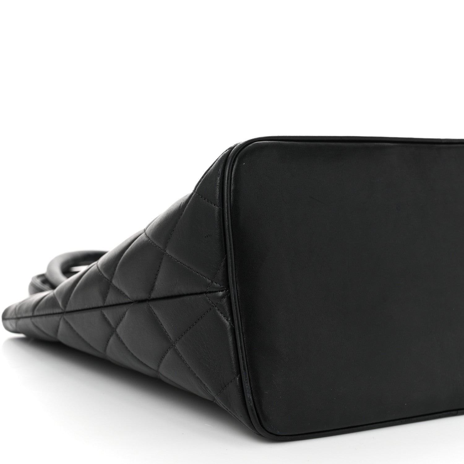 Chanel Lambskin Quilted Medallion Tote Black 10 of 12