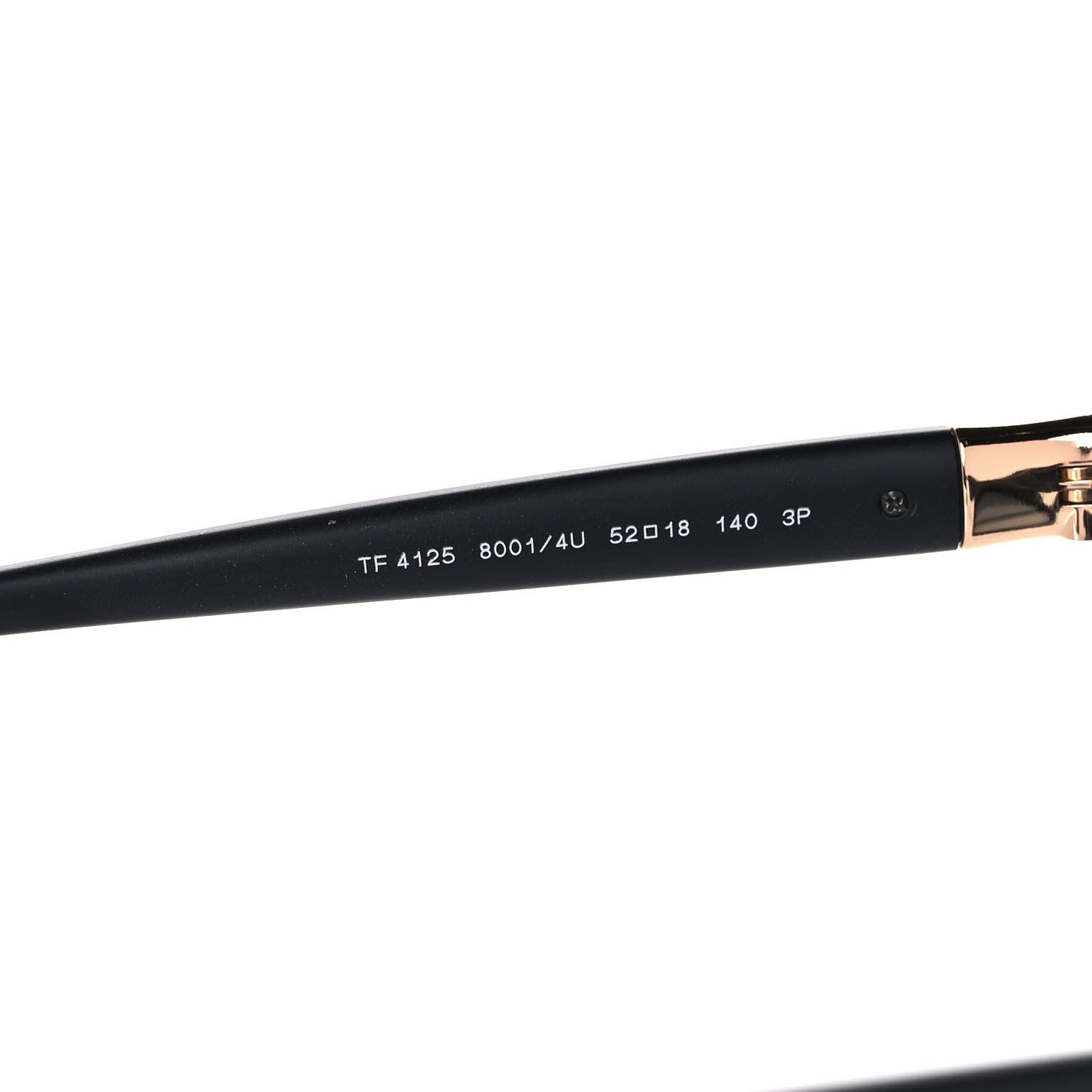 Tiffany 1837 Cat Eye TF4125 Sunglasses Black Gold 5 of 10