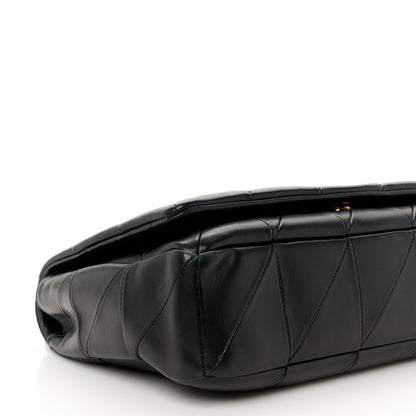 Saint Laurent Lambskin Patchwork Monogram Large Jamie Black 9 of 10