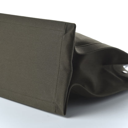 Saint Laurent Linen Calfskin Rive Gauche Tote Khaki 7 of 9